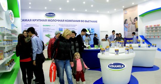 越南首家乳制品公司打入亚欧